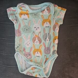 Little Sleepies Bunny Newborn Onesie